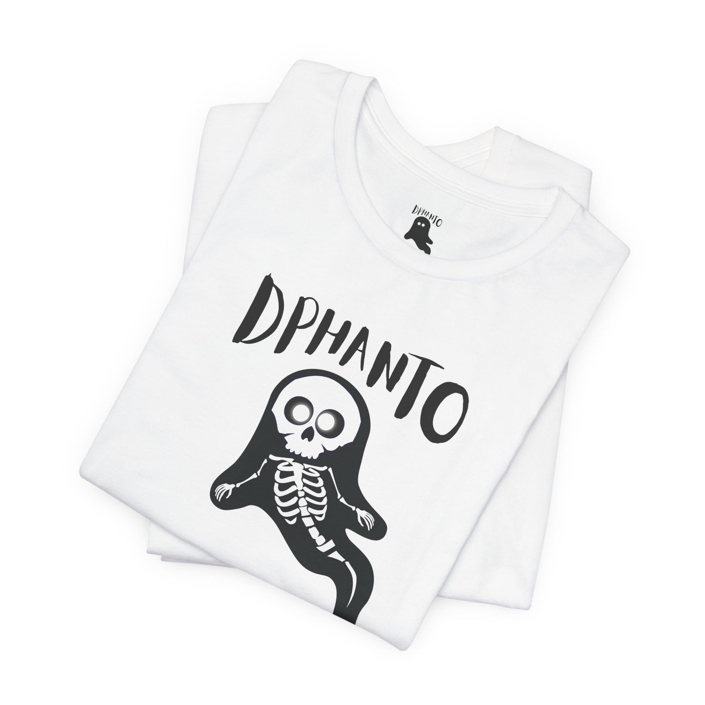 Dphanto skeleton costume t-shirt.