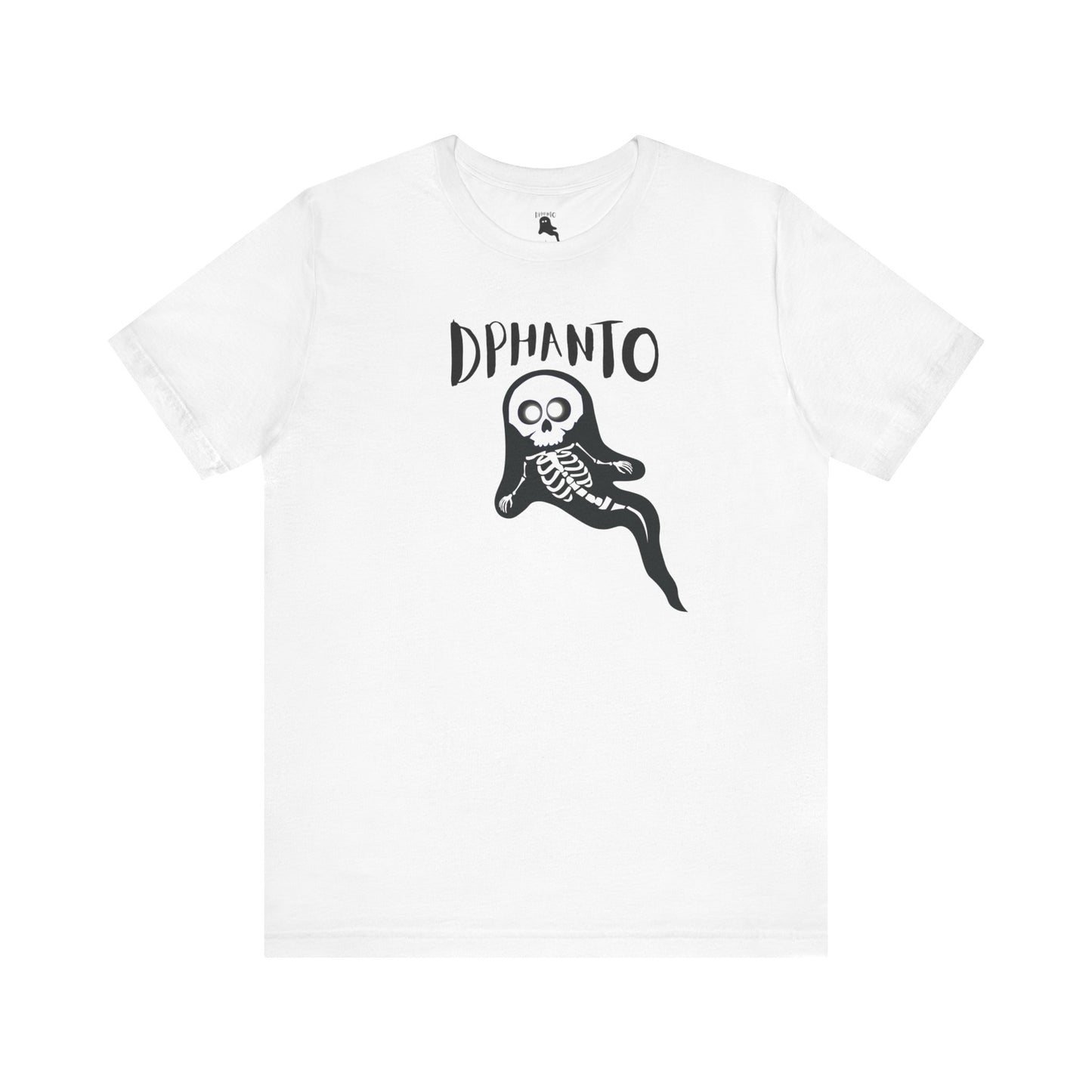 Dphanto skeleton costume t-shirt.