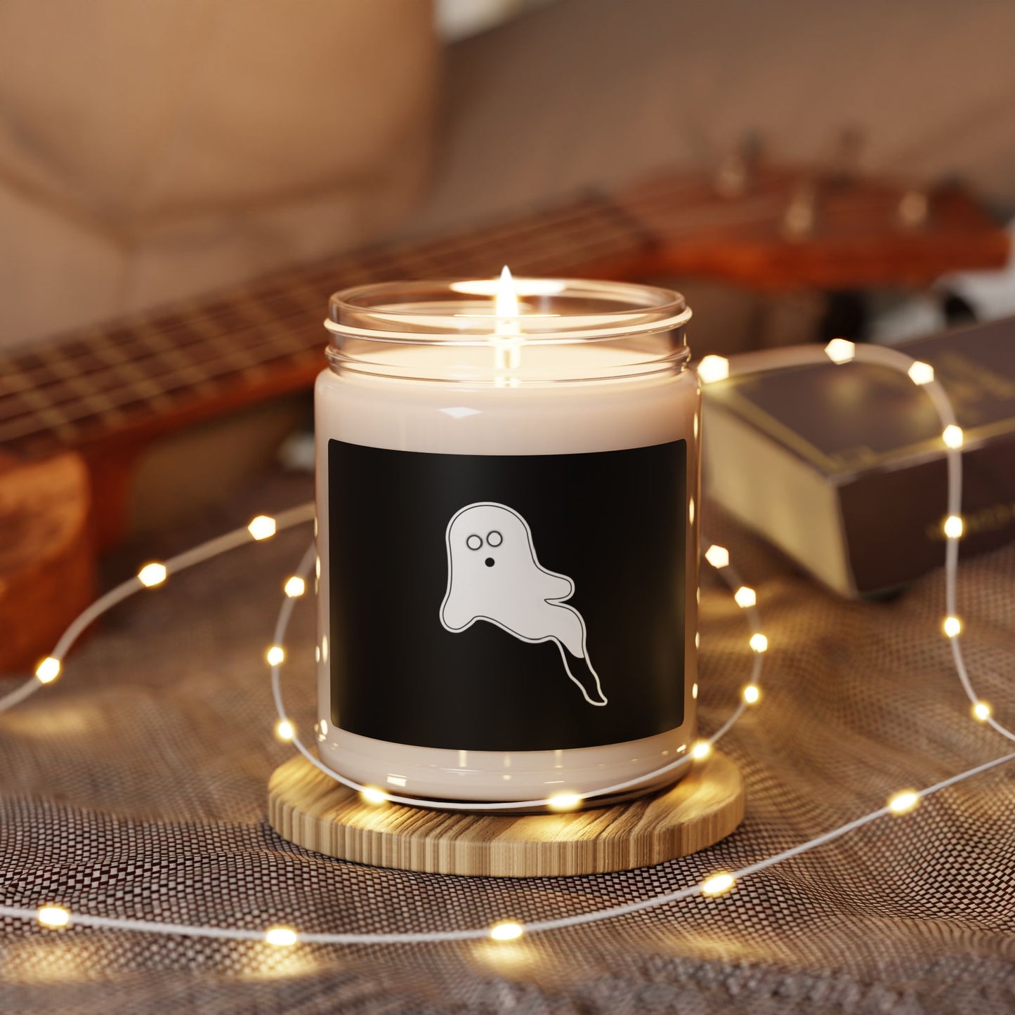 Dphanto Scented Soy Candle Ghost Style, 9oz