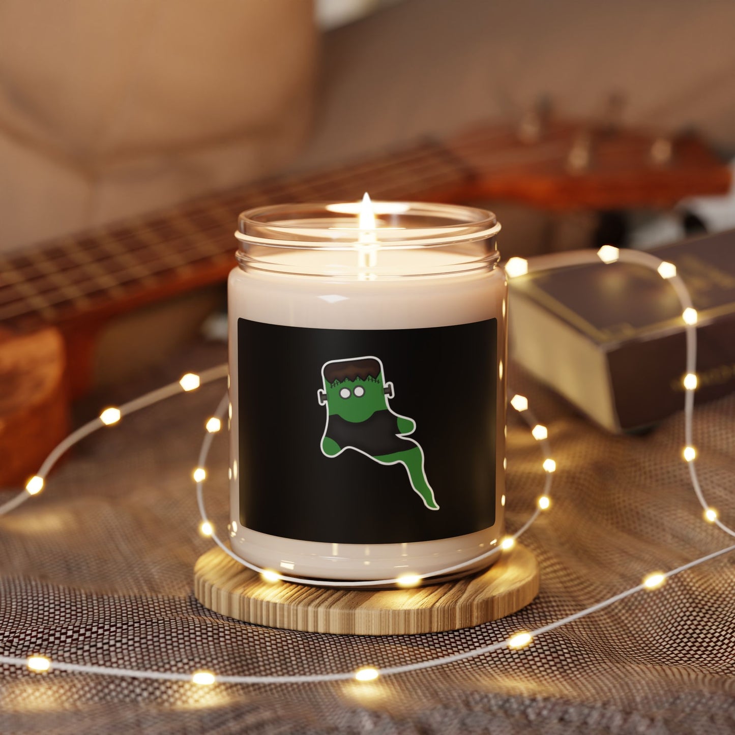 Dphanto Scented Soy Candle Frankenstein Style, 9oz