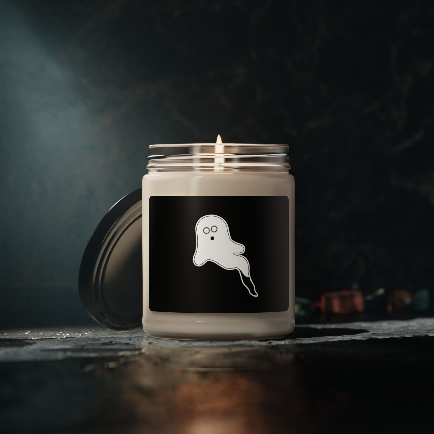 Dphanto Scented Soy Candle Ghost Style, 9oz