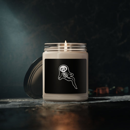 Dphanto Scented Soy Candle skeleton Style, 9oz