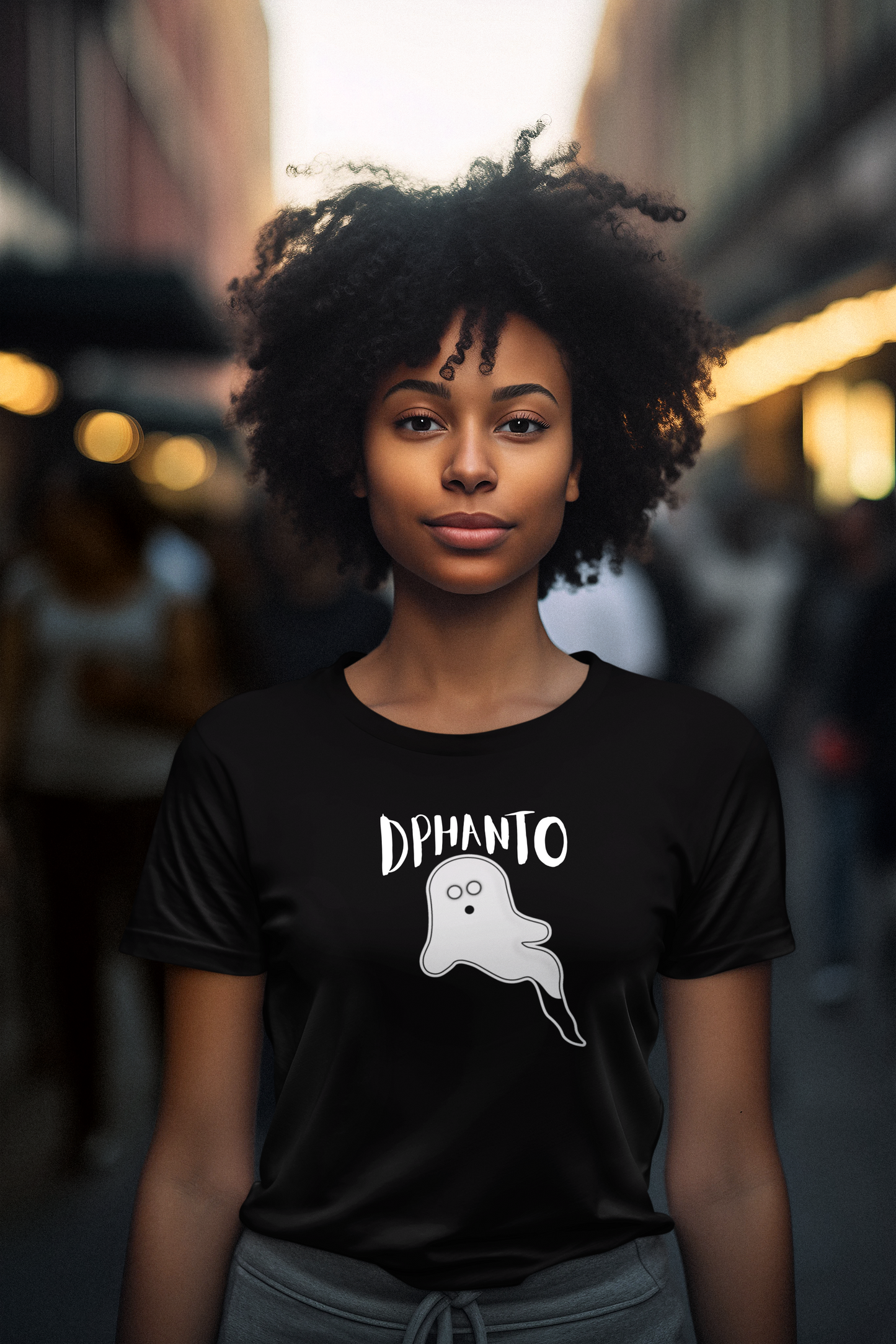 Dphanto Ghost Costume T-Shirt.