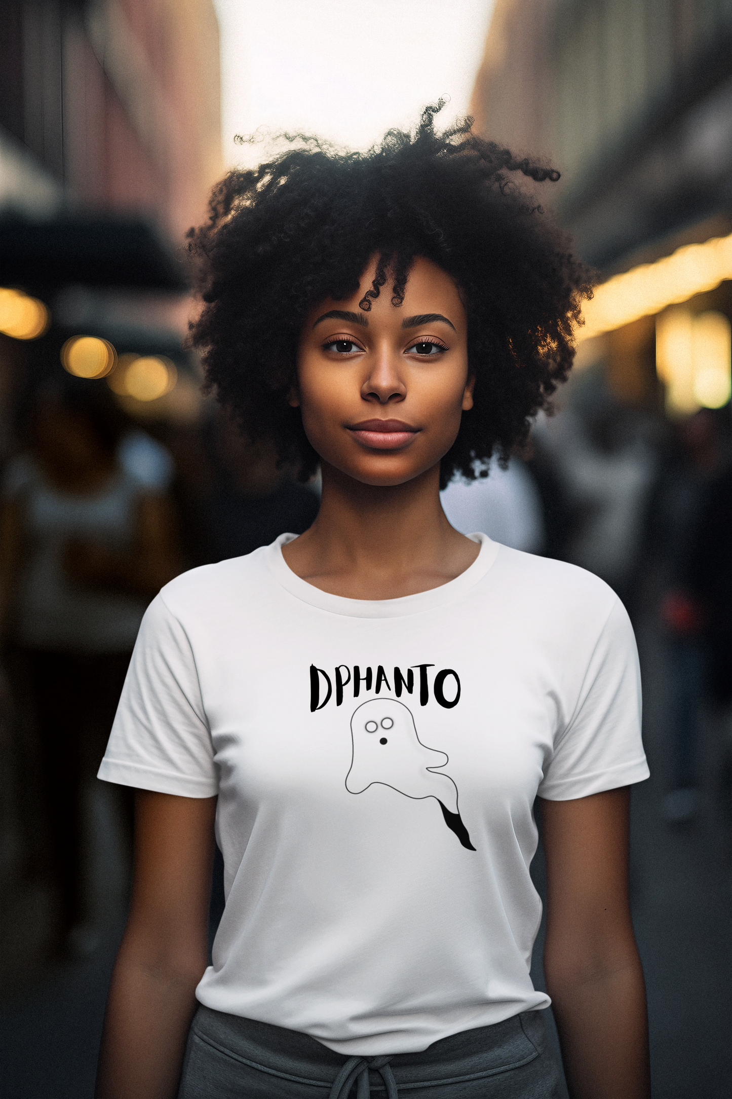 Dphanto Ghost Costume T-Shirt.